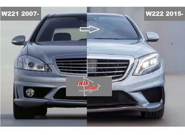 MERCEDES S SERİSİ W221-W222 MAYBACH DÖNÜŞÜM SETİ (BAGAJLI TİP)