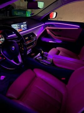 BMW G30 Ambiyans Aydınlatma 5 Seri Led Şerit Tipi 2018-2023