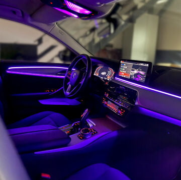 BMW G30 Ambiyans Aydınlatma 5 Seri Led Şerit Tipi 2018-2023