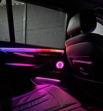 BMW X5 F15 Trim Ambiyans Aydınlatma 18 Led 2014-2018 Ortam Aydınlatması