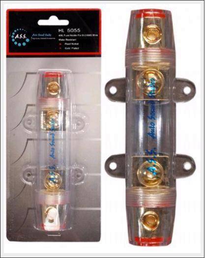 A.S.S. Sigortalik Tekli 0-8 AWG kablolar için ALTIN kaplamali