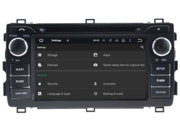 Toyota Auris New Android 5.1