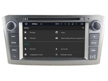 Toyota Avensis Android 8.0